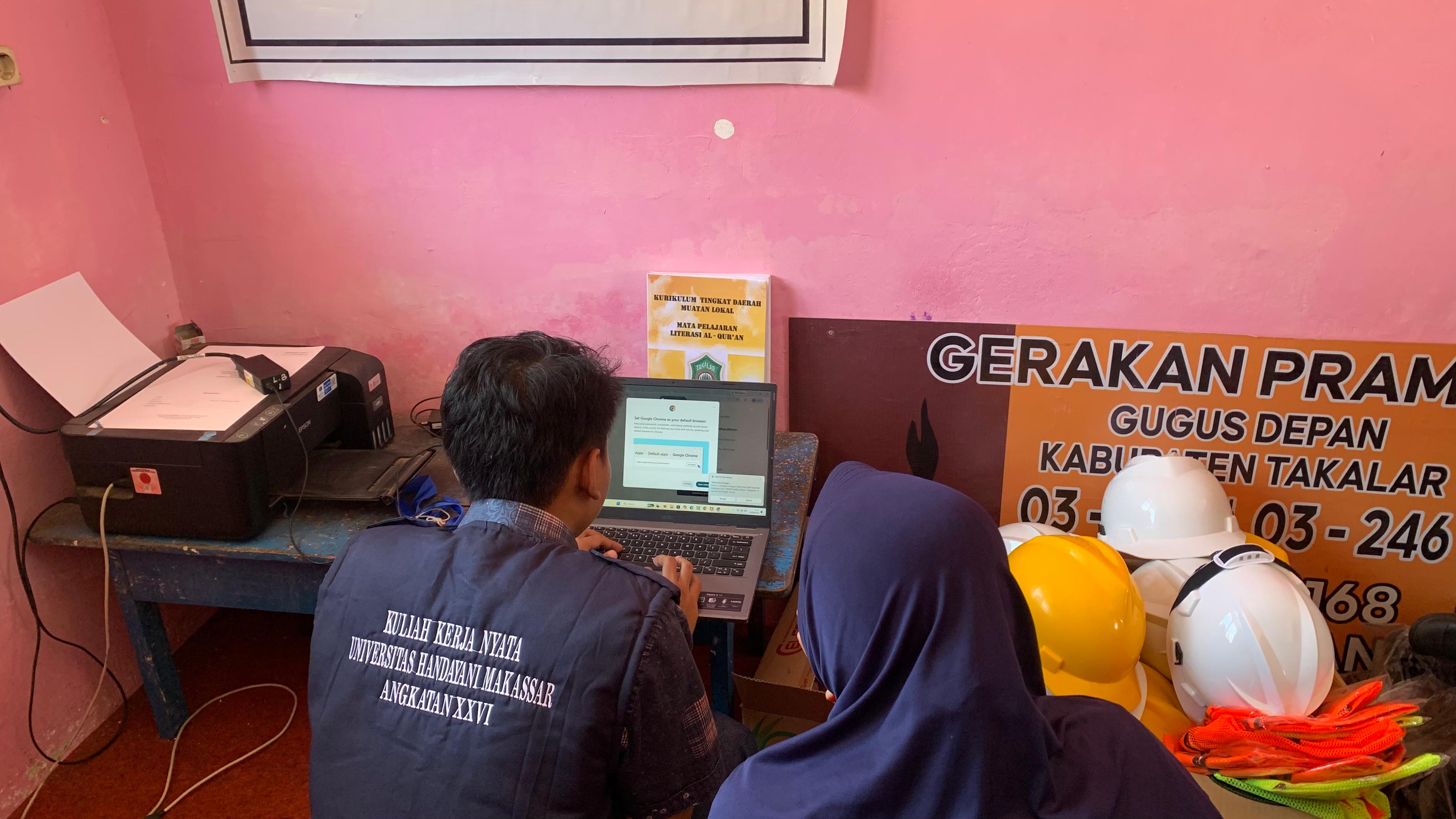 Dokumentasi pengecekan website sekolah 2