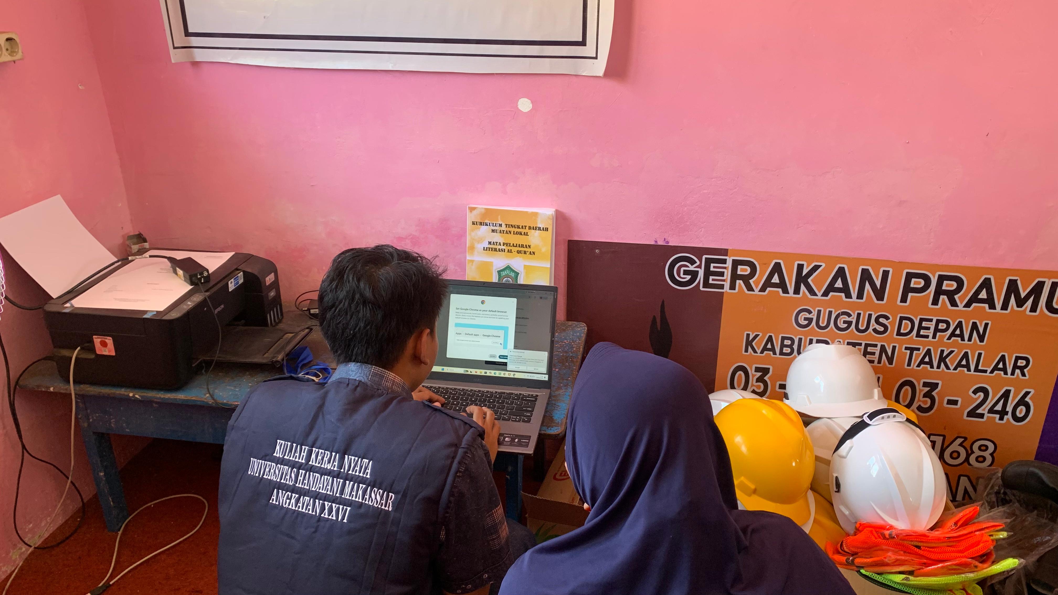 Dokumentasi pengecekan website sekolah 3
