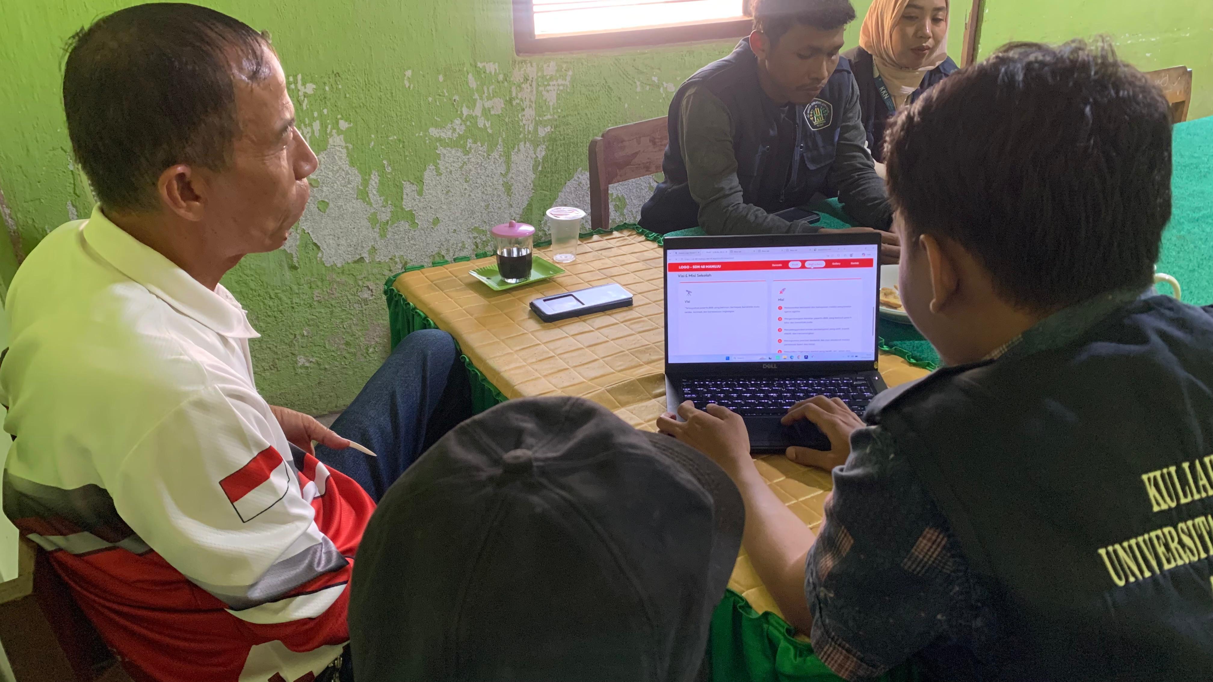 Pengecekan website SDN No. 48 Manuju dan SD Inpres 168 Romangtangngaya